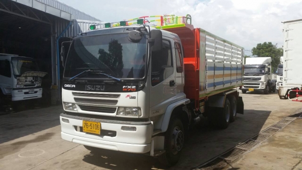 ISUZU..FXZ.270 แรง.ยูโร2.กระบะดั้มต่อใหม่สภาพสวยพร้อมใช้งาน.รถปี.2548.