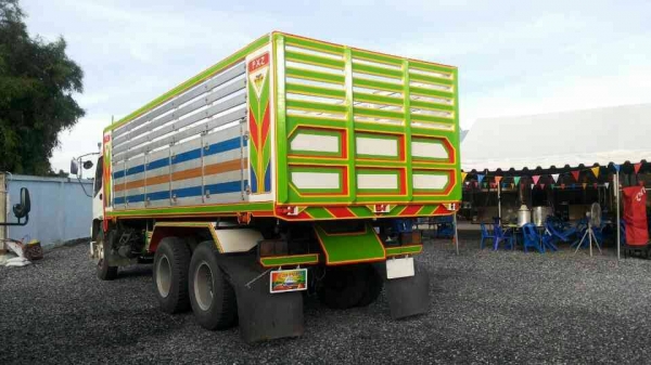 ISUZU..FXZ.270 แรง.ยูโร2.กระบะดั้มต่อใหม่สภาพสวยพร้อมใช้งาน.รถปี.2548.