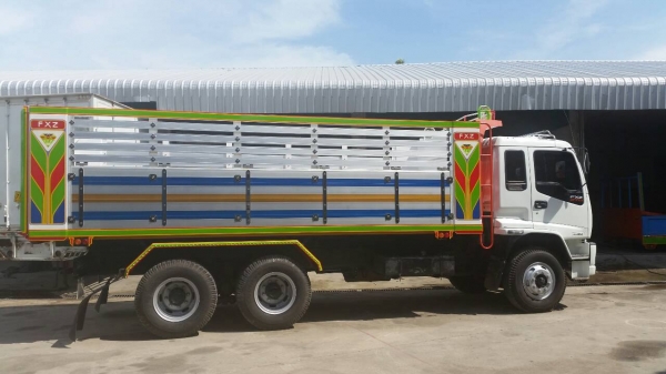 ISUZU..FXZ.270 แรง.ยูโร2.กระบะดั้มต่อใหม่สภาพสวยพร้อมใช้งาน.รถปี.2548.