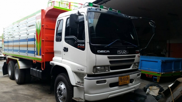 ISUZU..FXZ.270 แรง.ยูโร2.กระบะดั้มต่อใหม่สภาพสวยพร้อมใช้งาน.รถปี.2548.