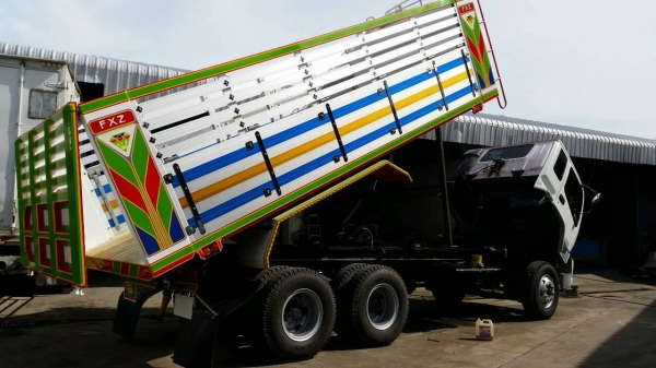 ISUZU..FXZ.270 แรง.ยูโร2.กระบะดั้มต่อใหม่สภาพสวยพร้อมใช้งาน.รถปี.2548.