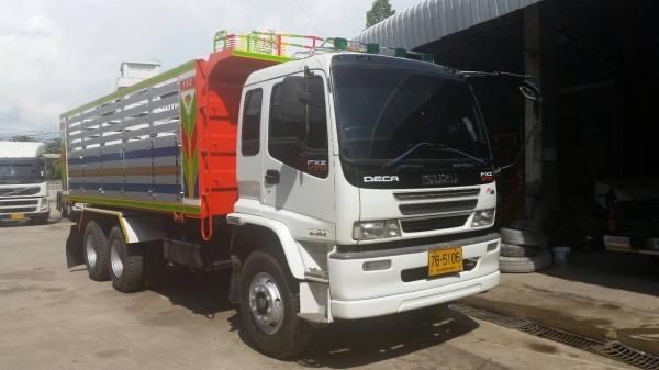 ISUZU..FXZ.270 แรง.ยูโร2.กระบะดั้มต่อใหม่สภาพสวยพร้อมใช้งาน.รถปี.2548.