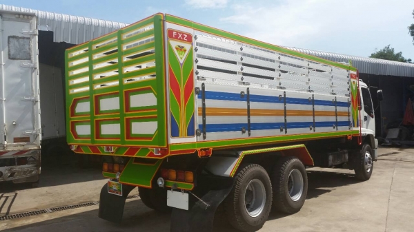 ISUZU..FXZ.270 แรง.ยูโร2.กระบะดั้มต่อใหม่สภาพสวยพร้อมใช้งาน.รถปี.2548.