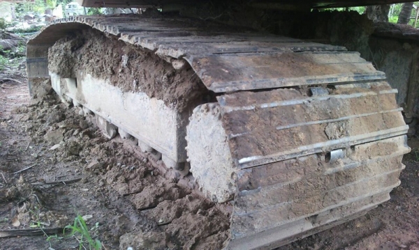 รถแบคโฮ  KOMATSU  PC 160 - 8  ( รถทำงาน 5,xxx กม. )  สนใจติดต่อ 081 - 6079515