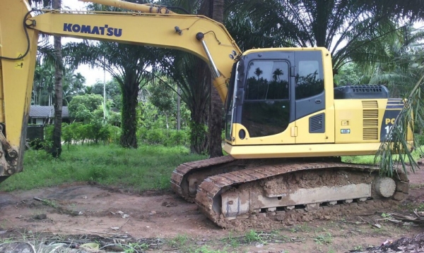 รถแบคโฮ  KOMATSU  PC 160 - 8  ( รถทำงาน 5,xxx กม. )  สนใจติดต่อ 081 - 6079515