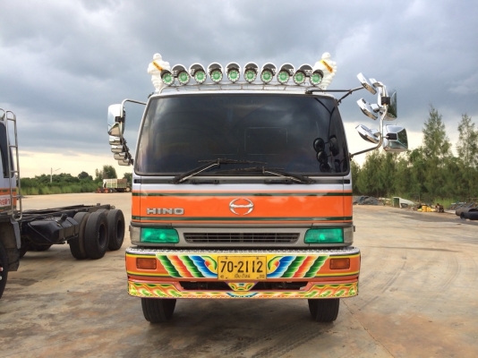 ขายด่วนสิบล้อหัวคัสซี1Jสมอเงิน ปี44 คัสซีสวยทั้งเส้น รถเดิมบาง## จัดแนนซ์ได้