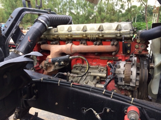 ขายด่วนสิบล้อหัวคัสซี1Jสมอเงิน ปี44 คัสซีสวยทั้งเส้น รถเดิมบาง## จัดแนนซ์ได้