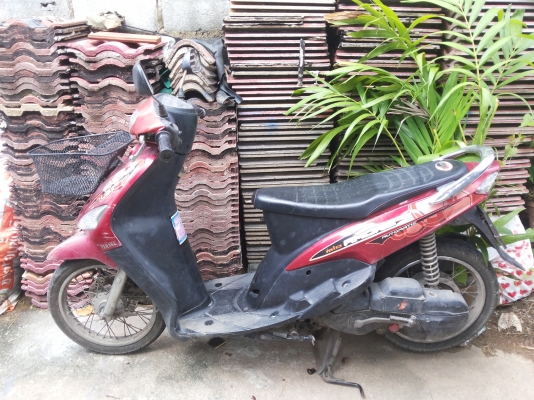 ขายยามาฮ่าMio มีทะเบียนโอนได้   ภาษีปี58  เครื่องดี เดิมๆๆ ระบบไฟใช้งานได้หมด