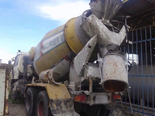 ขายรถสิบล้อโม่ปูน NISSAN CW430 เครื่อง 230 แรง โม่ 6 คิว ขายรถสิบล้อโม่ปูน NISSAN CW430 เครื่อง 230 แรง โม่ 6 คิว