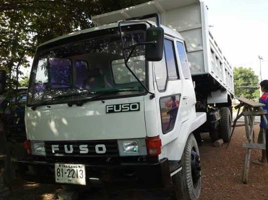fuso หกล้อดั้ม 8 คิว ทะเบียนเต็ม