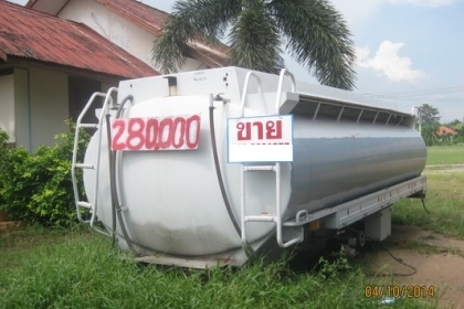 ขายแท้งค์น้ำเสตนเลสถังลูก ยกลงจากสิบล้อ สวย โทร 088-4501277