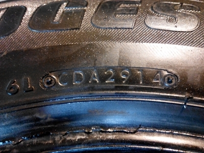 ยาง Bridgestone 205/70/15 ปี14
