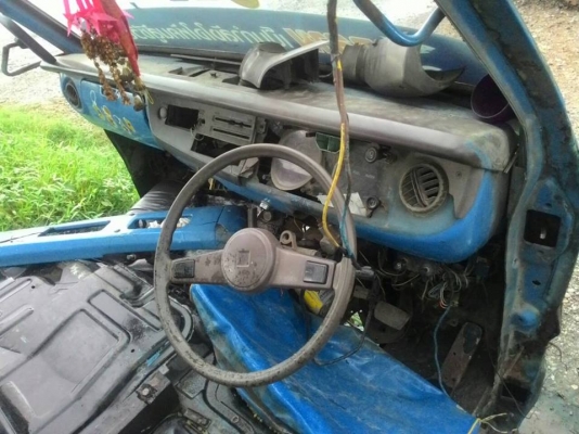 หัวอีซูซุTLแผงหน้าติดจอ กระจกอุปกรณ์ครบ+กระปุกพวงมาลัยครบ