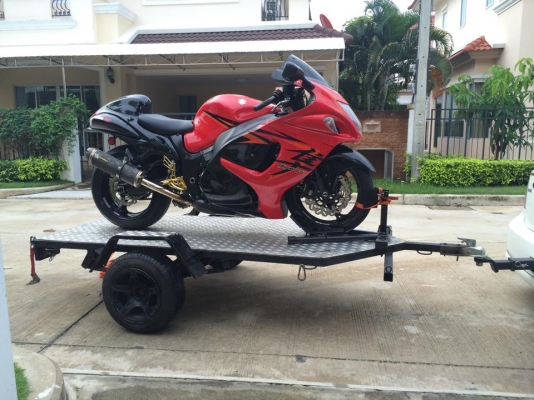 ขออนุญาติขาย เทเลอร์ บรรทุกมอไซค์ ขนาด ความกว้าง 1เมตร ยาว 2.4 เมตร พื้นมิเนียม ขออนุญาติขาย เทเลอร์ บรรทุกมอไซค์ ขนาด ความกว้าง 1เมตร ยาว 2.4 เมตร พื้นมิเนียม