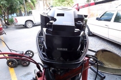 ขาย เครื่องเรือ YAMAHA 115 แรง 2 จังหวะ นำเข้าจากญี่ปุ่น เครื่องติดง่ายเดินดี 120,000