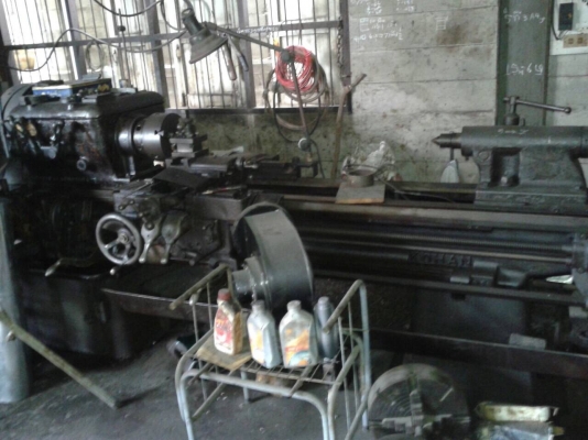 เครื่องกลึงญี่ปุ่น10ฟุตkohan3เพลา