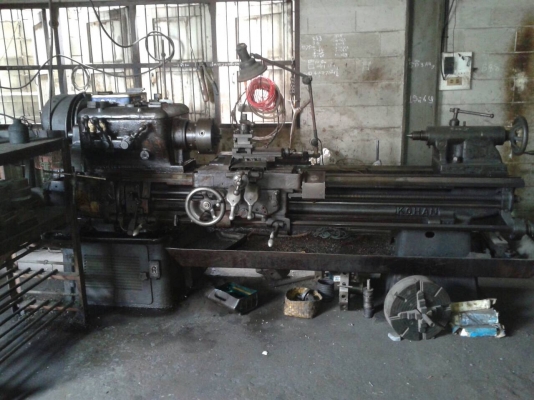 เครื่องกลึงญี่ปุ่น10ฟุตkohan3เพลา