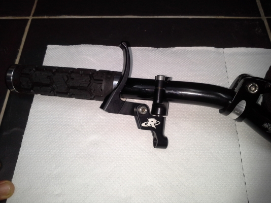 แฮนด์&amp;ปลอกแฮนด์&amp;คันเร่ง riva