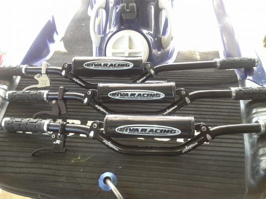 แฮนด์&amp;ปลอกแฮนด์&amp;คันเร่ง riva