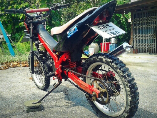 Dash125แต่งวิบาก เครื่องดี ขับมันส์ มีทะเบียน มาก่อนได้ก่อน