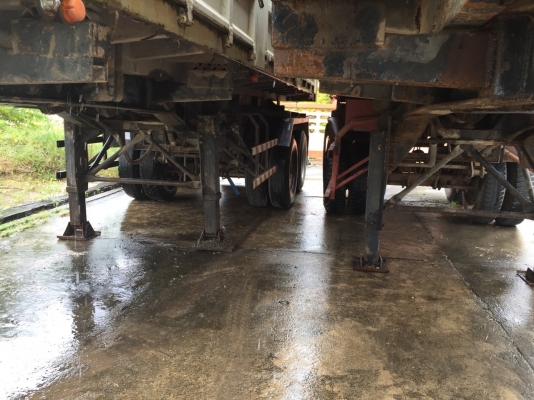 หางเทเลอร์เซมิคดั้ม2คาน ของSMM สามมิตร ยาว8ม. ยางสวยดี...