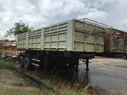 หางเทเลอร์เซมิคดั้ม2คาน ของSMM สามมิตร ยาว8ม. ยางสวยดี...