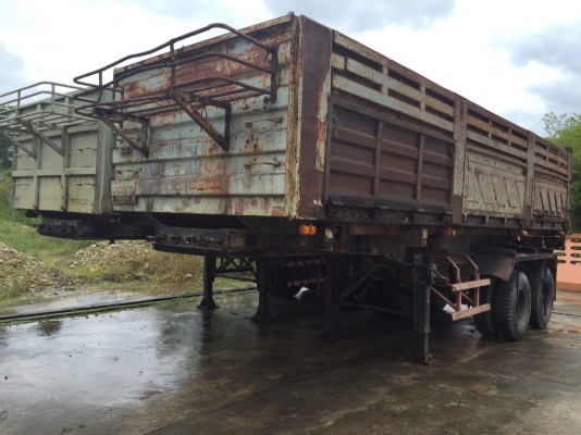 หางเทเลอร์เซมิคดั้ม2คาน ของSMM สามมิตร ยาว8ม. ยางสวยดี...