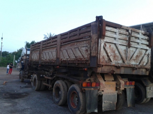 หางเทเลอร์เซมิคดั้ม2คาน ของSMM สามมิตร ยาว8ม. ยางสวยดี...