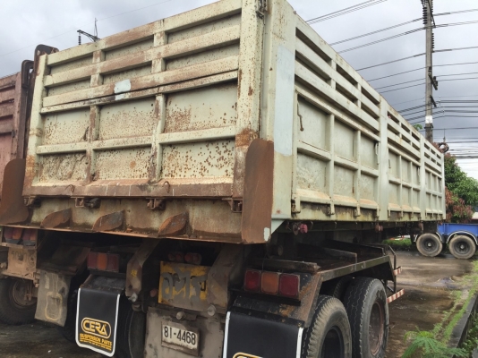 หางเทเลอร์เซมิคดั้ม2คาน ของSMM สามมิตร ยาว8ม. ยางสวยดี...