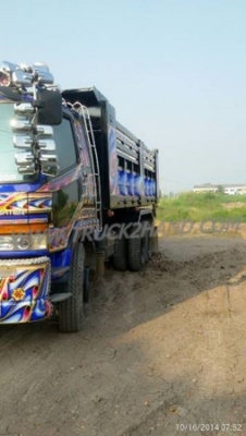 รถบรรทุก 10 ล้อ MITSUBISHI เครื่อง 220 แรงม้า  6d16 เทอร์โบ