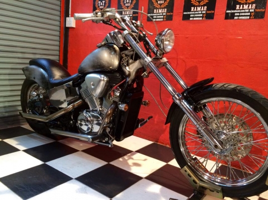 T&amp;T BIKE RAMA2ขายHONDA STEED 400 ปี96 อินวอย+สพม.แท้ ชุดแต่ง EASHRIDERS แท้ทั้งคันขาย57500฿