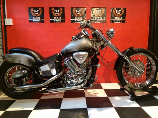 T&amp;T BIKE RAMA2ขายHONDA STEED 400 ปี96 อินวอย+สพม.แท้ ชุดแต่ง EASHRIDERS แท้ทั้งคันขาย57500฿