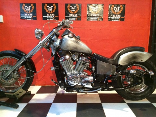 T&amp;T BIKE RAMA2ขายHONDA STEED 400 ปี96 อินวอย+สพม.แท้ ชุดแต่ง EASHRIDERS แท้ทั้งคันขาย57500฿