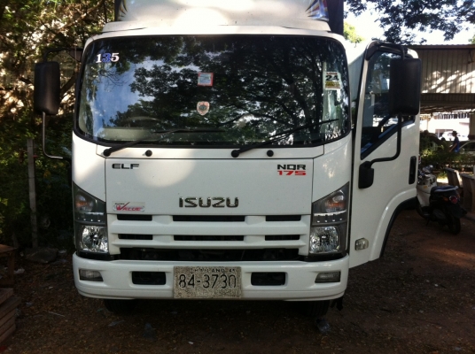 หกล้อ อีซูซุ NQR175แรงปี54 ยาว5.5เมตร สภาพดีสวยเดิมๆจากห้าง ทะเบียนพร้อมโอน