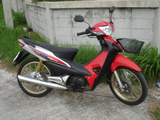 wave 100 s สตาร์ดมือ