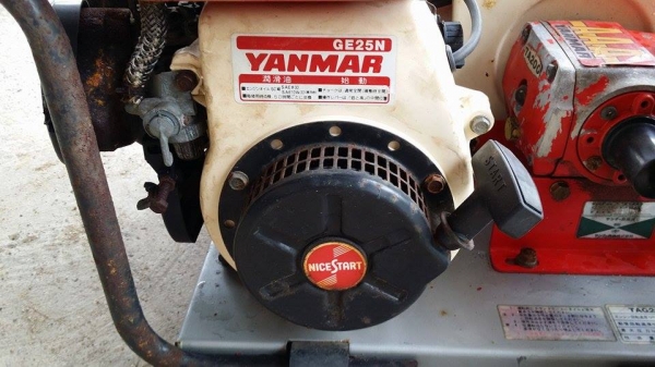 เครื่องฉีดยาแรงดัน YANMAR พร้อมสายฉีด เก่าญี่ปุ่น สภาพดี เครื่องพร้อมใช้งาน เครื่องฉีดยาแรงดัน YANMAR พร้อมสายฉีด เก่าญี่ปุ่น สภาพดี เครื่องพร้อมใช้งาน