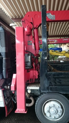 เครน Unic URA504 (4 ตอน) พับฮุ้ก ขายาว พร้อมรีโมท