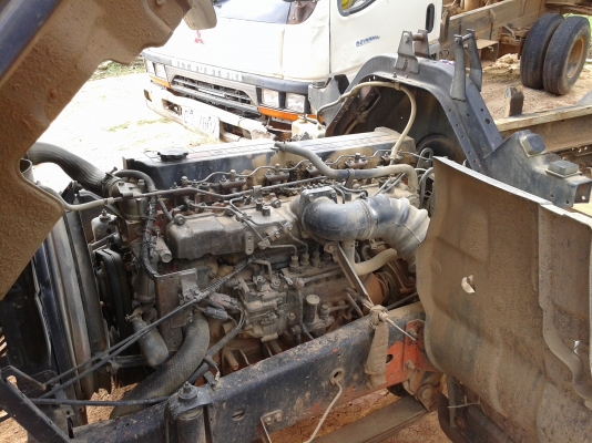 ขาย บรรทุก ดั๊ม 6 ล้อ isuzu rockky 195 เครื่อง 6HE1