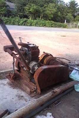 เครื่องตอกเสาเข็ม ของอังกฤษ