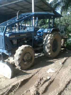 ขายรถไถ FORD 6610 2 เพลา ใบมีดดันหน้า 3 จาน เอกสารใบแจ้งจำหน่าย ราคา 570000