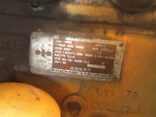 ขายKomutsu pc20spตัวเดินดีเอวแน่นไม่โหลดเครื่องฟิดรถประมูลจากส่วนราชการพร้อมใช้งาน