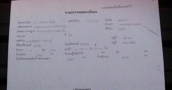 ขายรถบรรทุกหกล้อดัมพ์ ISUZU JAANPR559LK ปี 32 เครื่อง 4BG1-125 แรง ขายรถบรรทุกหกล้อดัมพ์ ISUZU JAANPR559LK ปี 32 เครื่อง 4BG1-125 แรง