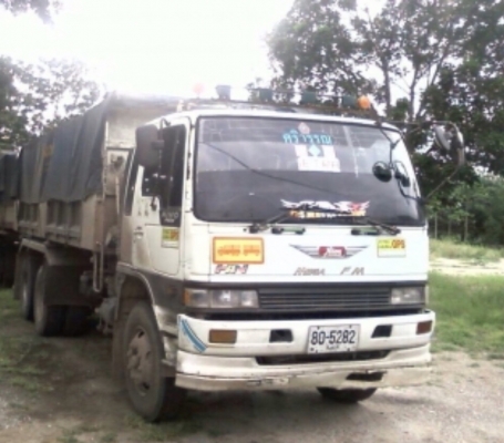 HINO  FM 3M NLD วางเครื่องP11 C  320 แรง   2เพลาดั้ม 0872121510