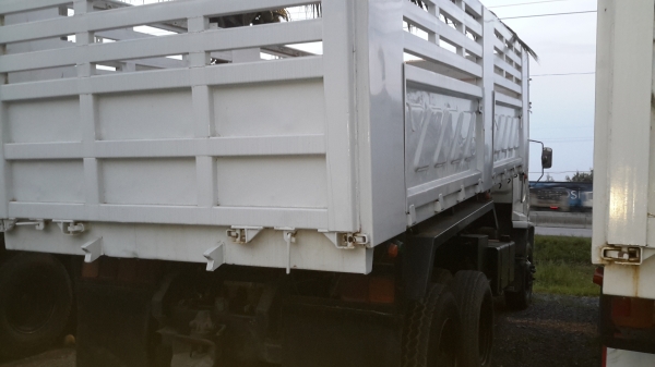 ขายรถบรรทุกสิบล้อดั้มท์ ISUZU DECA EURO 2 270 แรงม้า มีระบบลากพ่วง ปี 48
