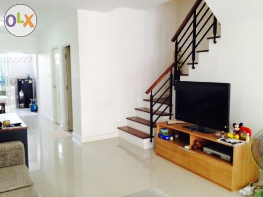 ขายทาวน์โฮม ถนนสายไหม ขนาด 23.8 ตารางวา ต่อเติมเรียบร้อย เฟอร์ครบ