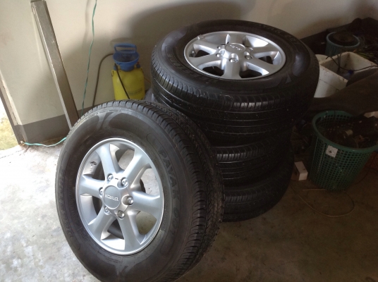 ขายยางขอบ16 พร้อมแมก  ใส่ Dmax 4  เส้น