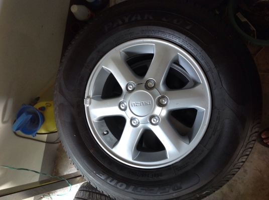 ขายยางขอบ16 พร้อมแมก  ใส่ Dmax 4  เส้น