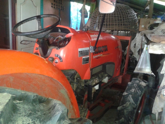 คูโบต้ารุ่นL4708พร้อมใบมีดและโรตารี่