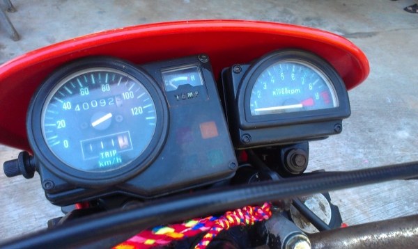 เรือนไมล์พร้อมวัดรอบ MTX125(ขายแล้วครับ)