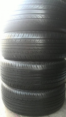 ขายยาง DEESTONE 195-55-15 ปี12 ดอกเต็ม ไม่ปะ ไม่บวม ชุดละ 3,300 บาท